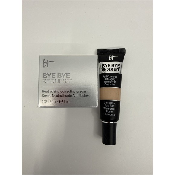it cosmetics Other - It Bye Bye Redness Neutralizing Correcting Cream Natural Beige Concealer Medium